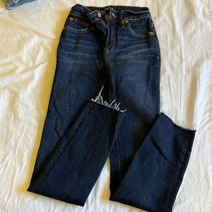 J crew curvy toothpick jeans